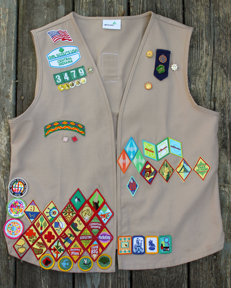 最終値下げ！USA Girl scout vest